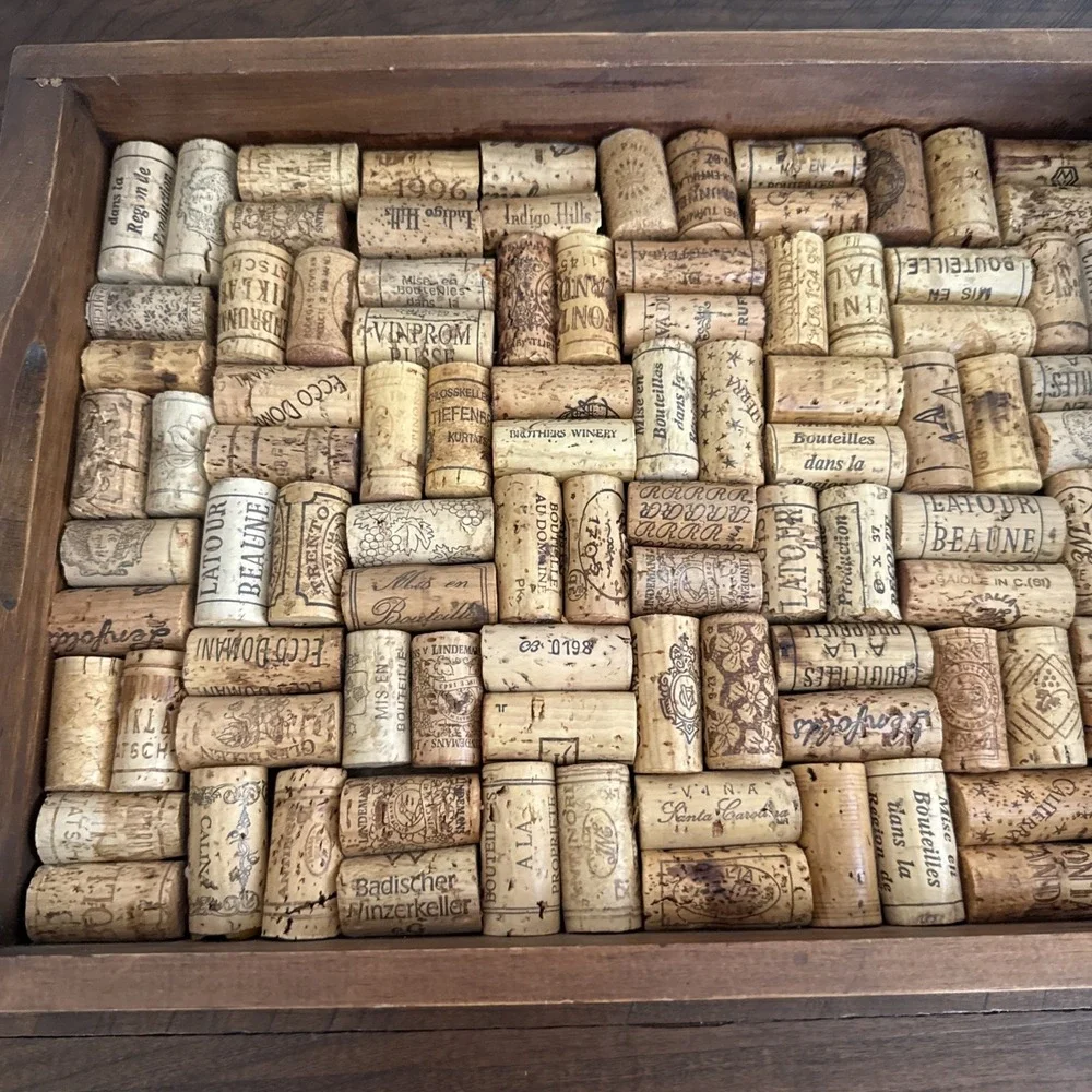 Wine Enthusiast Smooth Wood Serving Tray